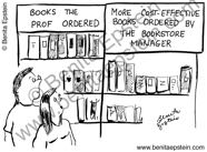 funny college cartoons university higher education bookstore books textbook text professor manager read reading teacher teach teaching  campus freshman sophomore junior senior year cartoon 1329